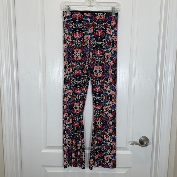 Show Me Your Mumu Bam Bam Bells Floral Print Pants Flare Bellbottom S - Picture 3 of 7